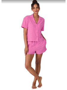 Пижама женская. рубашка и шорты YI80117 (680) City Sunshine / DKNY