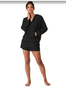 Костюм женский, толстовка и шорты YI50117 (001) City Sunshine / DKNY