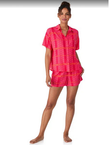 Пижама женская, рубашка и шорты YI90113 (687) Sweet Escape / DKNY