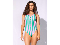 Купальник слитный женский 8360106 9367) Stripe Energy / Watercult Купальник слитный женский 8360106 9367) Stripe Energy / Watercult