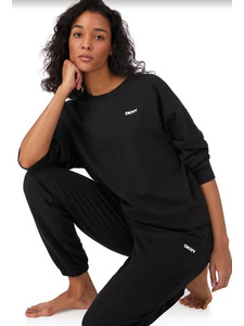 Костюм женский, толстовка и брюки YI80094 (001) Make your Mark / DKNY
