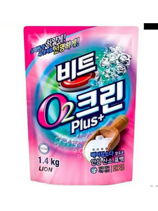 Кислородный отбеливатель Clean plus, 1400 гр / Lion