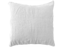 Подушка декоративная Danae white льняная 45*45 / Василиса