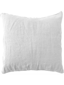Подушка декоративная Danae white льняная 45*45 / Василиса
