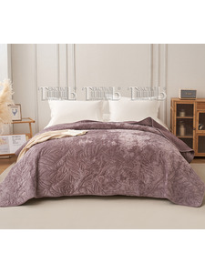 Покрывало Joy VB5 Romance велюровое стеганое 200*220 / ТД Текстиль
