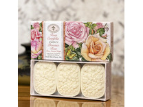 Мыло WA 269 Rosa с ароматом розы, 125 гр (3 шт) / Saponificio Artiginale Fiorentino Мыло WA 269 Rosa с ароматом розы, 125 гр (3 шт) / Saponificio Artiginale Fiorentino