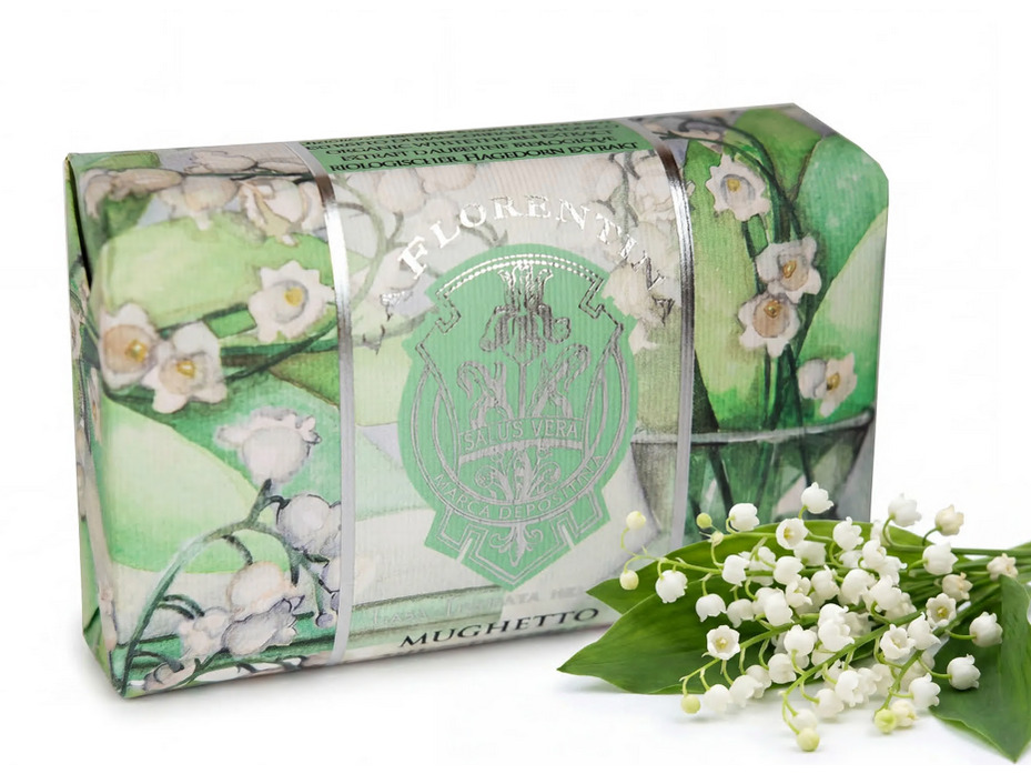Мыло Lily of the Valley с ароматом Ландыша, 200 гр / Saponificio Artigianale Fiorentino Мыло Lily of the Valley с ароматом Ландыша, 200 гр / Saponificio Artigianale Fiorentino