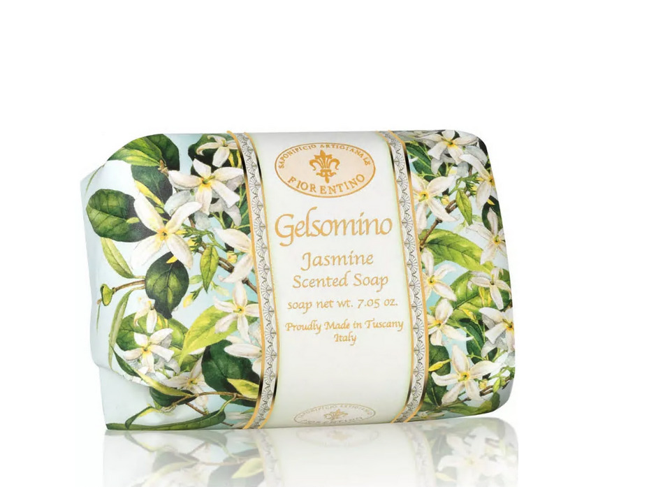 Мыло Jasmin с ароматом Жасмина, 200 гр / Saponificio Artigianale Fiorentino
