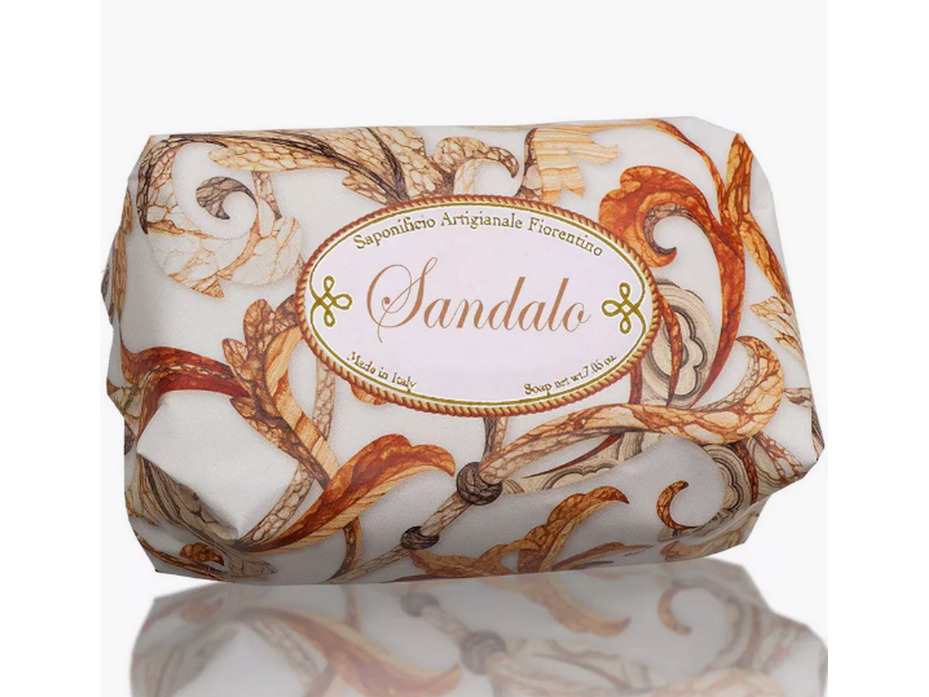 Мыло Sandalwood с ароматом Сандалового дерева, 200 гр / saponificio Artigianale Fiorentino Мыло Sandalwood с ароматом Сандалового дерева, 200 гр / saponificio Artigianale Fiorentino