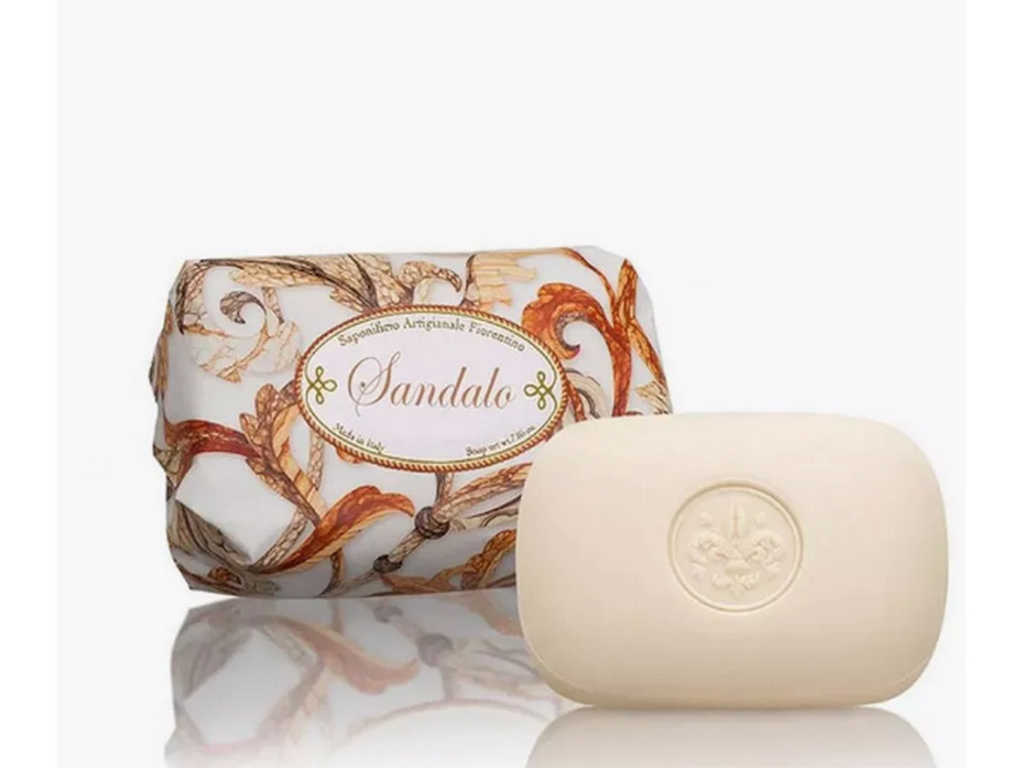 Мыло Sandalwood с ароматом Сандалового дерева, 200 гр / saponificio Artigianale Fiorentino Мыло Sandalwood с ароматом Сандалового дерева, 200 гр / saponificio Artigianale Fiorentino