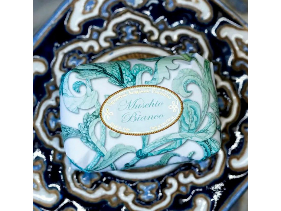 Мыло White Musk с ароматом белого мускуса, 200 гр / Saponificio Artigianale Fiorentino Мыло White Musk с ароматом белого мускуса, 200 гр / Saponificio Artigianale Fiorentino