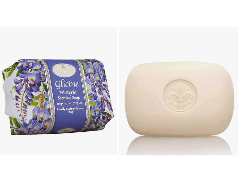 Мыло Wisteria с ароматом Глицинии, 200 гр / Saponificio Artigianale Fiorentino Мыло Wisteria с ароматом Глицинии, 200 гр / Saponificio Artigianale Fiorentino