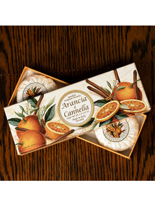 Мыло Orange and cinnamon с ароматом апельсина и корицы, 100 гр (3 шт) / Saponificio Artigianale Fiorentino