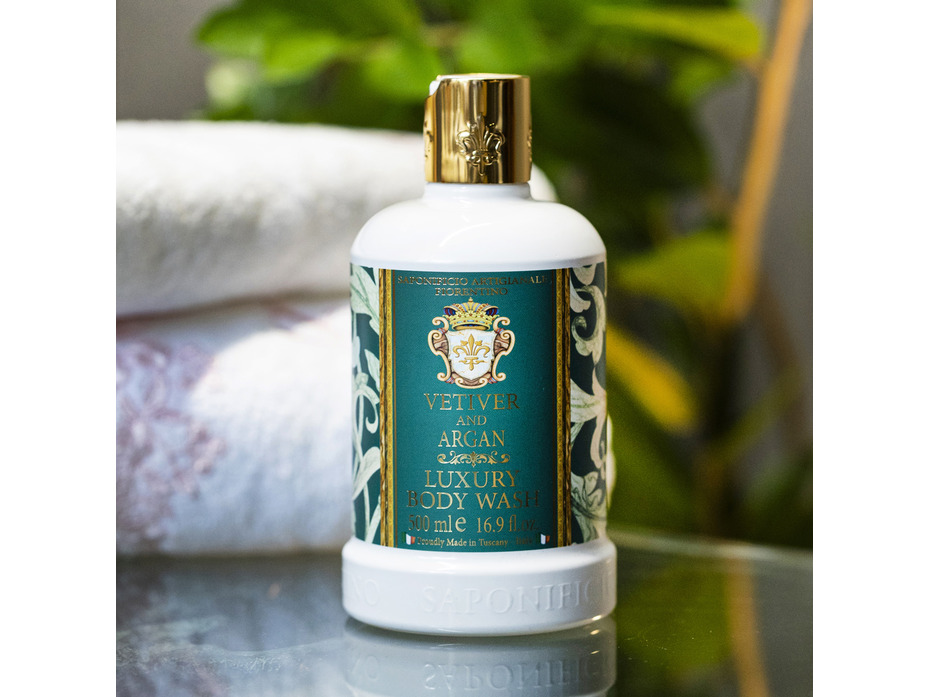Гель для душа Vetiver and Argan с ароматом ветивера и аргана, 500 мл / Saponificio Artigianale Fiorentino Гель для душа Vetiver and Argan с ароматом ветивера и аргана, 500 мл / Saponificio Artigianale Fiorentino