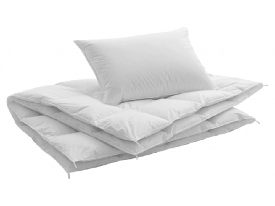 Подушка 2-х камерная Soft Plus 50*70 гусиный пух, перо / Dauny