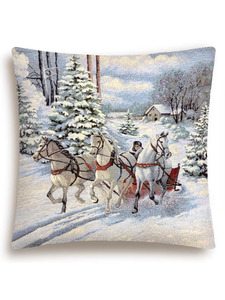 Наволочка декоративная 244960 Тройка гобелен 45*45 / Le Gobelin