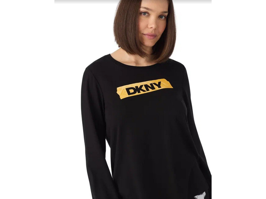 Пижама женская, лонгслив и брюки YI80122 (006) Return To Our roots / DKNY