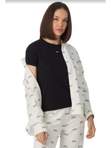Футболка женская YI10125 (001) Istant Downtown Cred / DKNY