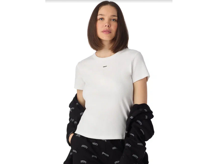 Футболка женская YI10125 (204) Istant Downtown Cred / DKNY Футболка женская YI10125 (204) Istant Downtown Cred / DKNY