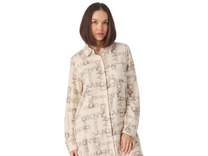 Халат-рубашка женский YI30129 (751) City Lights, Flannel Nights / DKNY