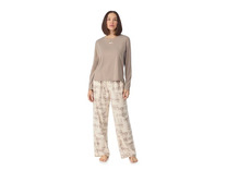 Костюм женский, лонгслив и брюки YI80129 (751) City Lights? Flannel Nights / DKNY