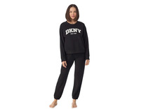 Костюм женский, толстовка и брюки YI80130 (001) Dont Knock New York / DKNY Костюм женский, толстовка и брюки YI80130 (001) Dont Knock New York / DKNY
