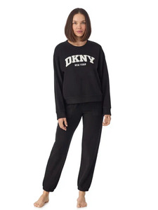 Костюм женский, толстовка и брюки YI80130 (001) Dont Knock New York / DKNY