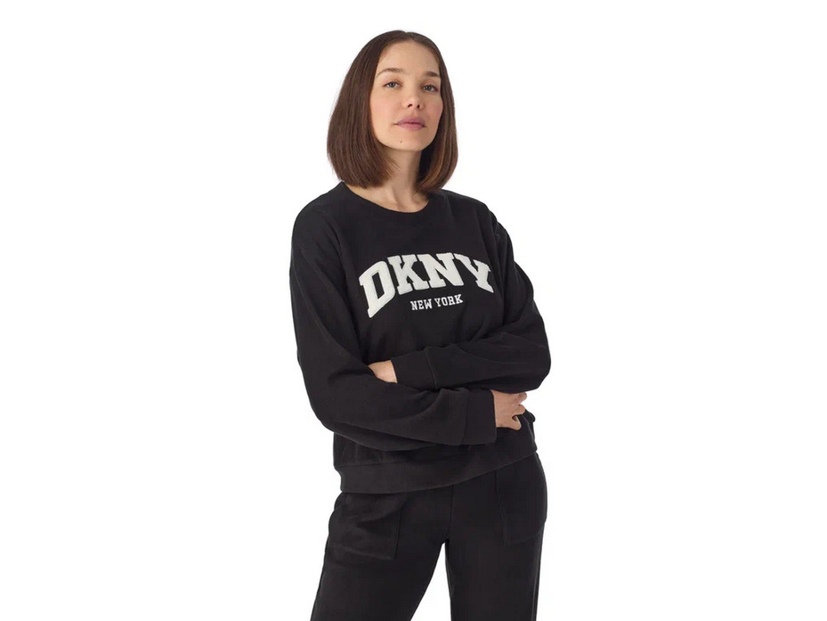 Костюм женский, толстовка и брюки YI80130 (001) Dont Knock New York / DKNY Костюм женский, толстовка и брюки YI80130 (001) Dont Knock New York / DKNY