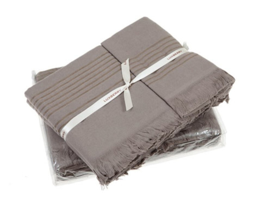 Комплект полотенец Simple махровые (30*50,50*100,70*140) / Luxberry