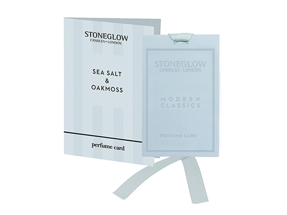 Морская соль и белый мох, Ароматная карточка / StoneGlow