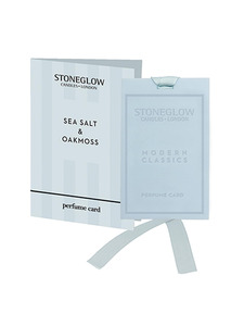 Морская соль и белый мох, Ароматная карточка / StoneGlow