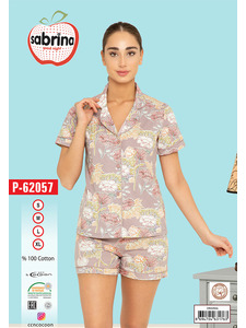 Костюм женский, футболка и шорты P62057 / Sabrina