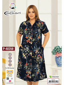 Платье - халат P40350 / Cocoon