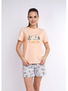 Костюм женский Foxy, футболка и шорты LP11-921/1 / Clever