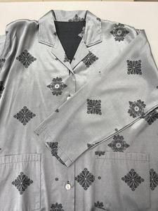 Пижама женская шелковая с рисунком ромбы / Silk Made In Germany