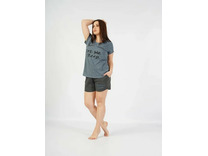 Костюм женский, футболка и шорты 101132 0000 / Vienetta
