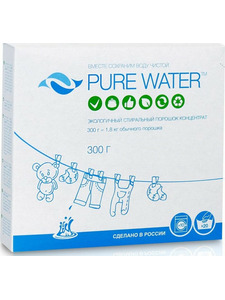 Порошок стиральный Концентрат 300 гр / Pure Water