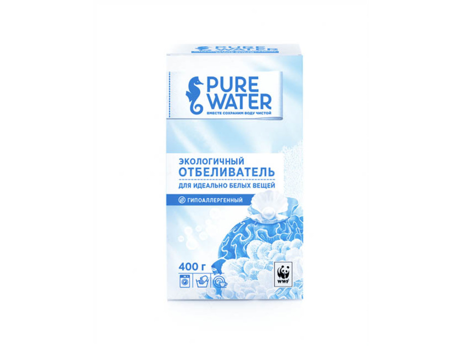 Отбеливатель экологичный 400 гр / Pure water